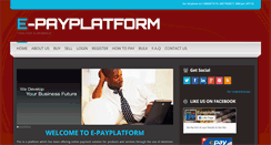 Desktop Screenshot of e-payplatform.com